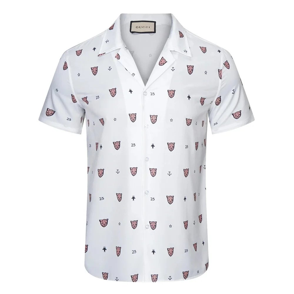 Gucci Floral Print Short-Sleeve Shirt Multicolor - 25