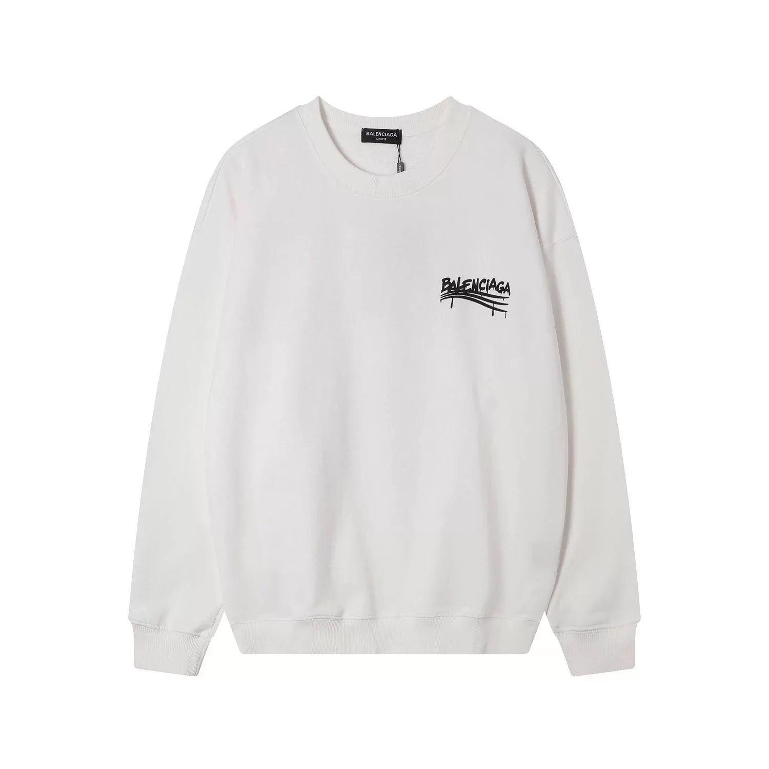 Balenciaga Bitcoin Logo Black Sweatshirt Sweater - 8