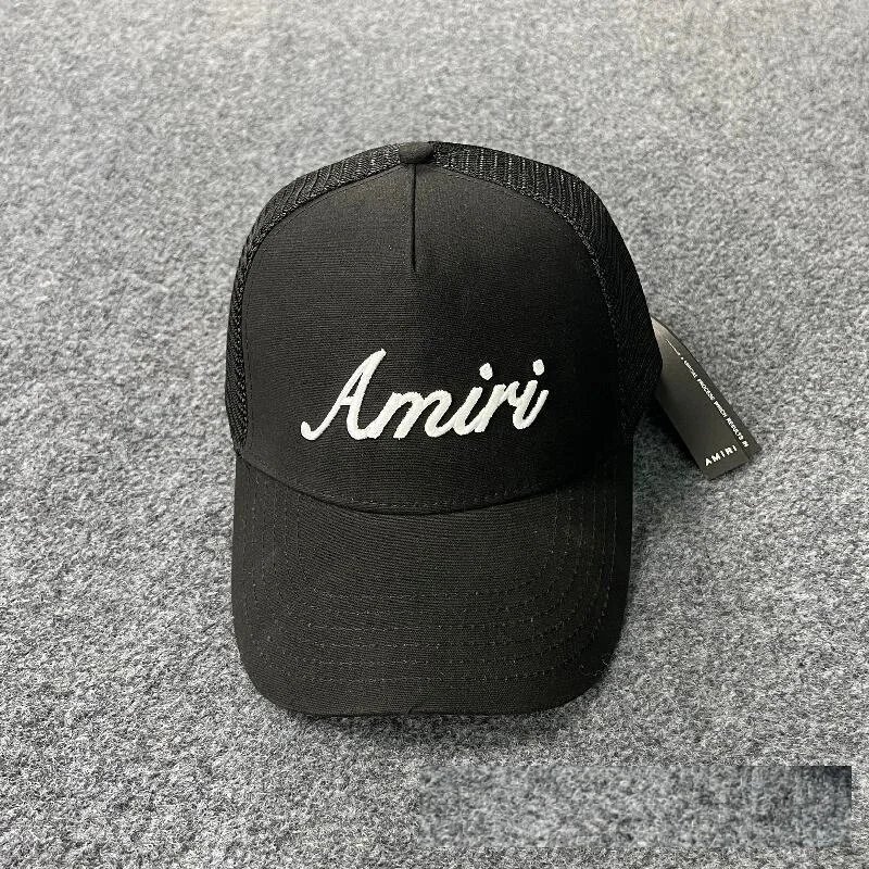 Design Trucker Cap Blue Mesh Back Baseball Cap - 24