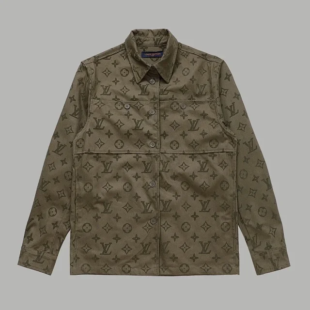 Louis Vuitton Jackets Monogram denim trucker jacket product detail image 14
