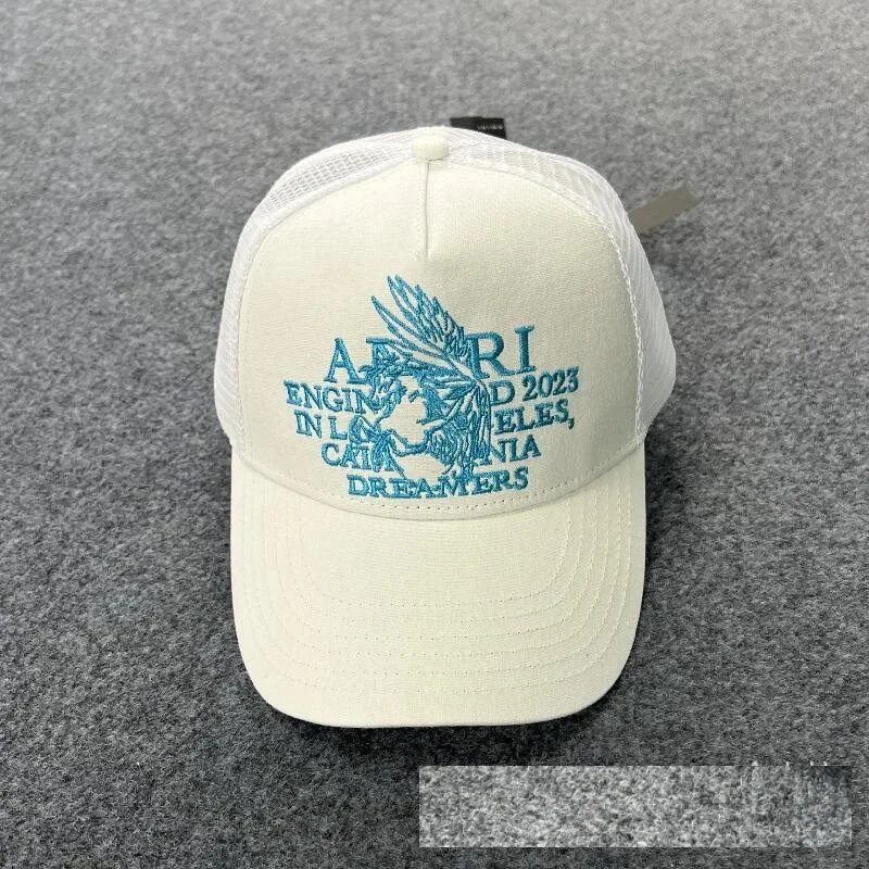 Design Trucker Cap Blue Mesh Back Baseball Cap - 30