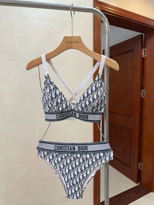 Christian Dior Swimwear Triangle string bikini set product detail image 31