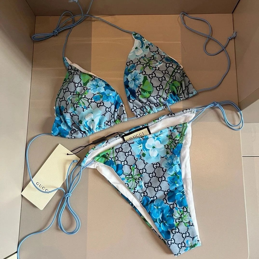 Gucci GG Supreme Floral Bikini