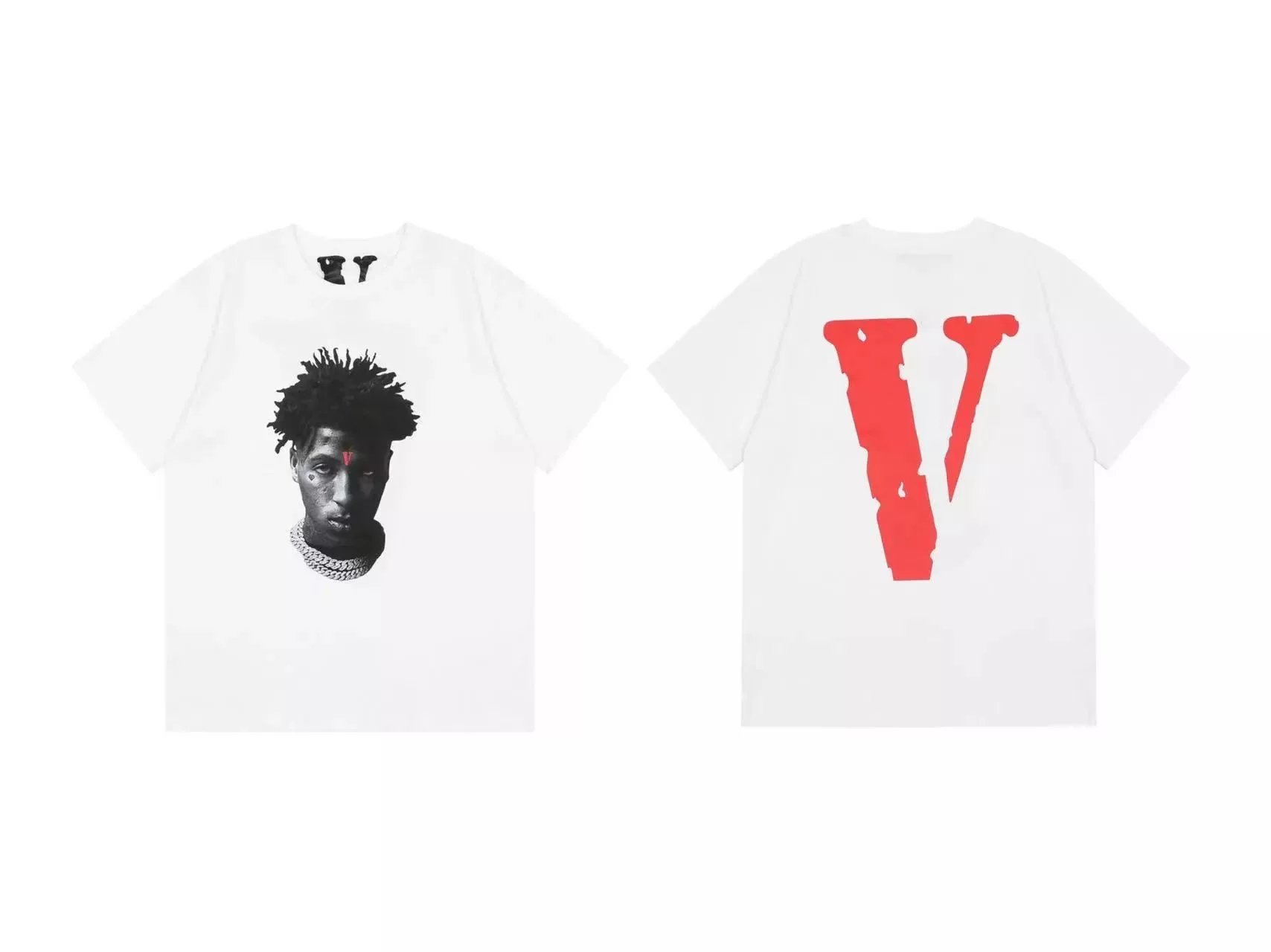 Off-White Friends V Logo T-Shirt White - 7