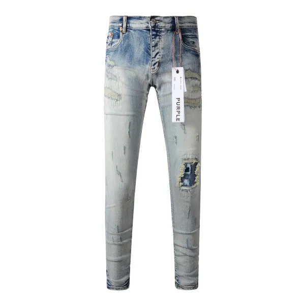 Purple Brand Holographic Denim Jeans - 17