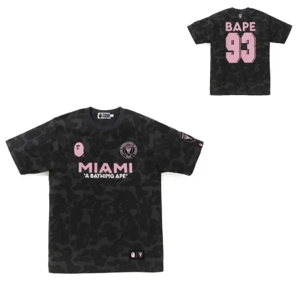 A Bathing Ape x Inter Miami CF Jersey White Camo T-Shirt - 29