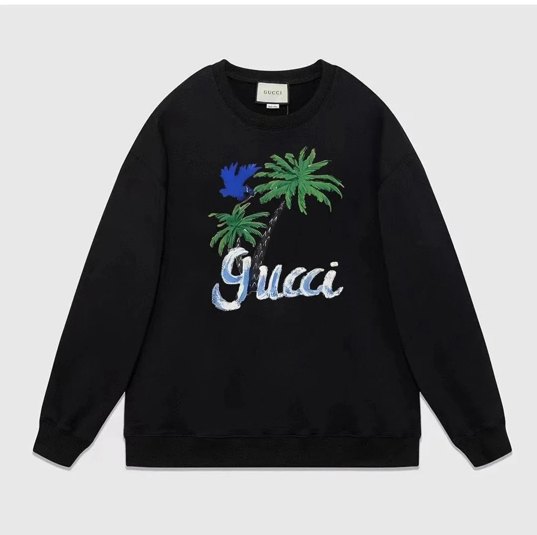 Gucci Dans Le Vert Graphic Print White Hoodie - 14