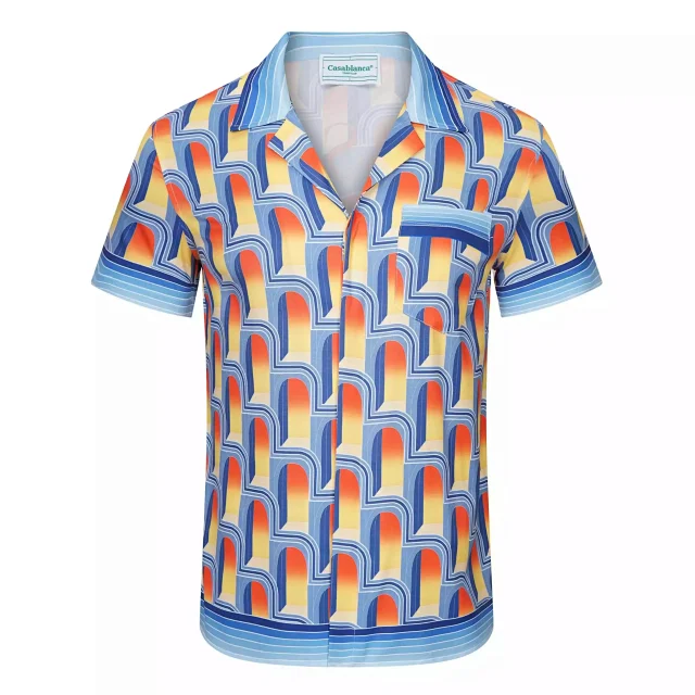 Casablanca Tennis Club striped shirt and shorts set product detail image 25
