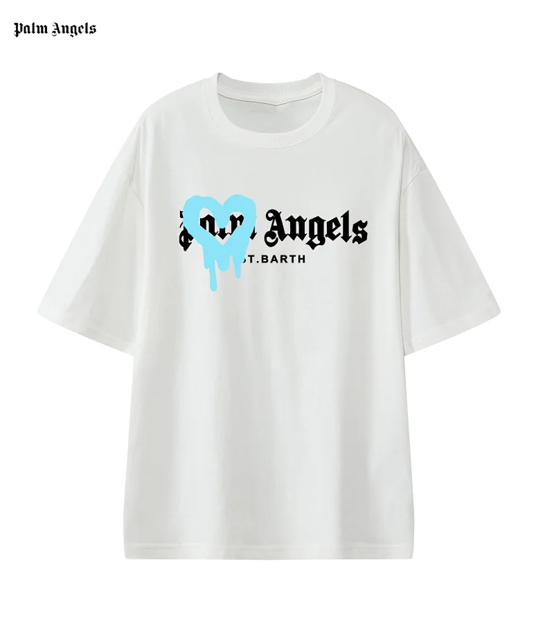 Palm Angels Bandana Bear Print White T-Shirt - 12