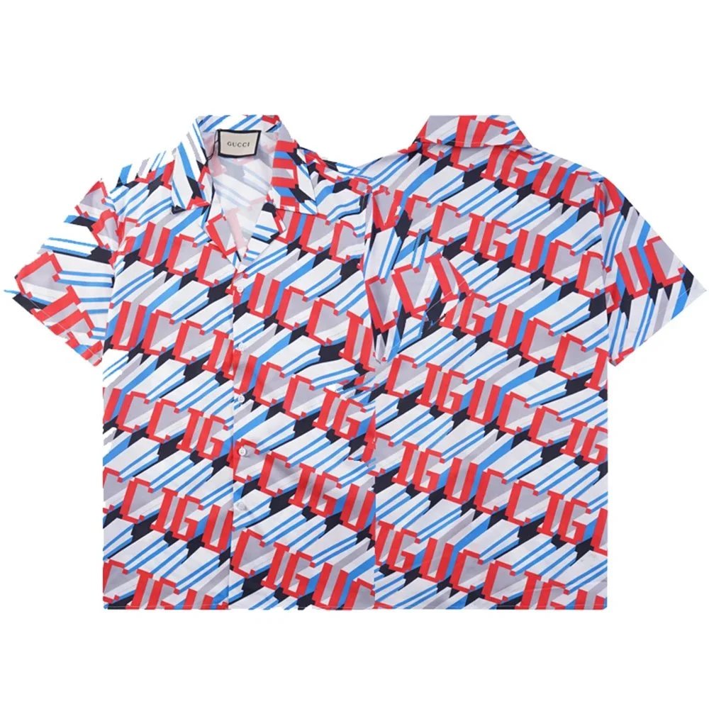 Gucci Floral Print Short-Sleeve Shirt Multicolor - 11