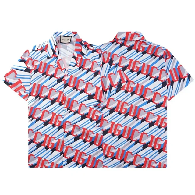 Gucci Shirts Short-sleeve printed button-up shirt product detail image 10