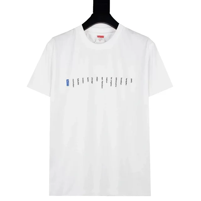 Supreme T-Shirts Short-Sleeve Box Logo Print product detail image 19