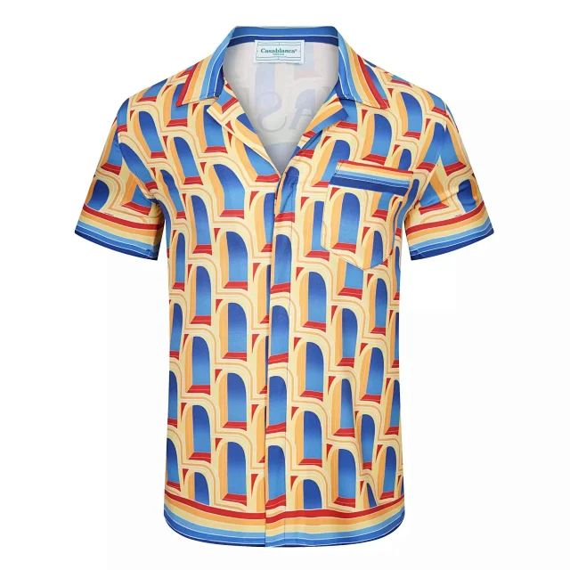 Casablanca Tennis Club striped shirt and shorts set product detail image 28