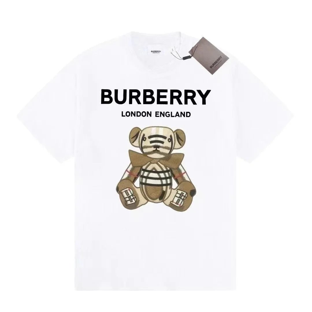 Burberry Logo Patch T-Shirt Black - 5