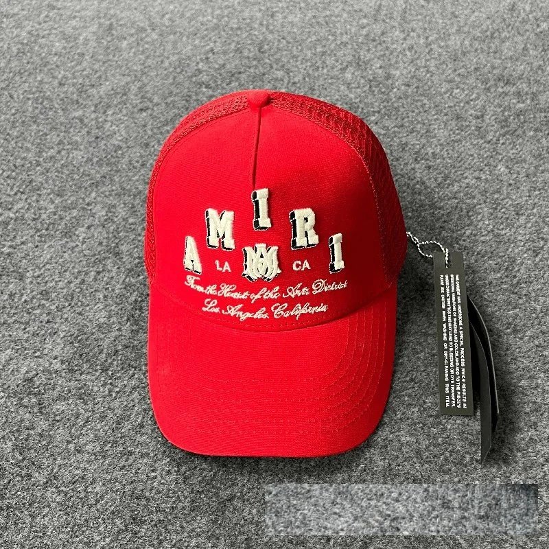 Design Trucker Cap Blue Mesh Back Baseball Cap - 23