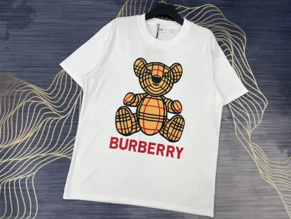 Burberry Vintage Check Sleeve T-Shirt White - 15