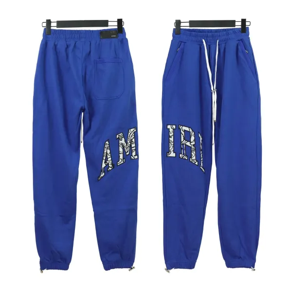 Amiri Cotton Terry Sweatpants Black - 26