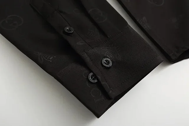 Gucci Shirts Printed Button-Up Shirt product detail image 11