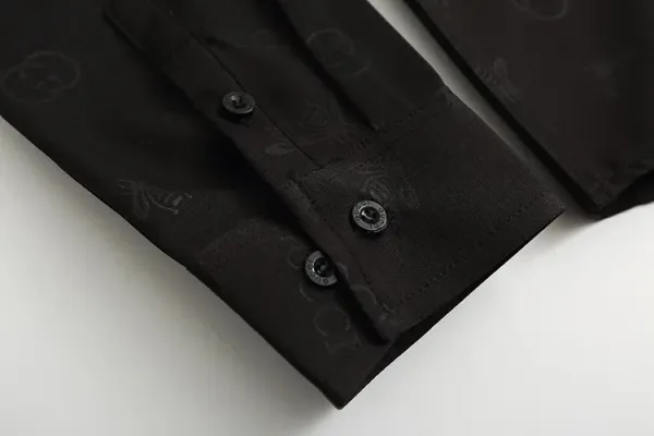 Gucci GG Embroidered Shirt White with Red-Green Trim - 12