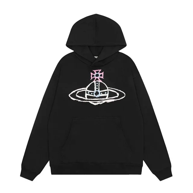 Vivienne Westwood Hoodies & Sweatshirts Orb Graphic Pullover Hoodie product detail image 17