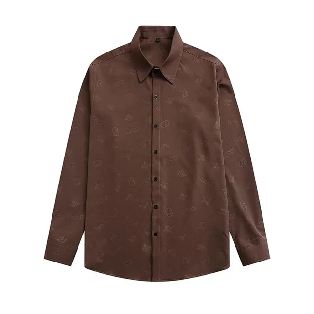 Gucci Shirts Printed Button-Up Shirt product detail image 14