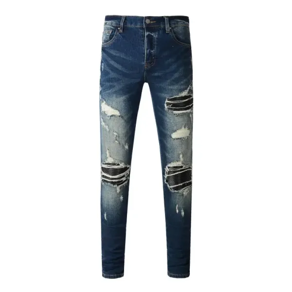 Gallery Dept. Distressed Black Denim Jeans - 21