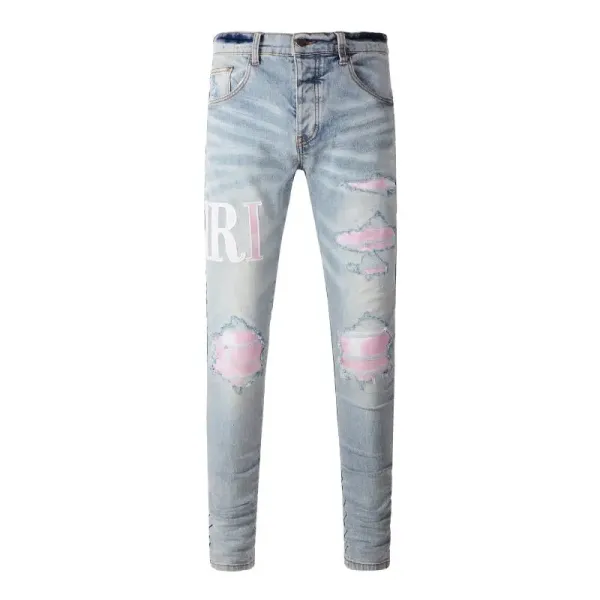 Gallery Dept. Distressed Black Denim Jeans - 23