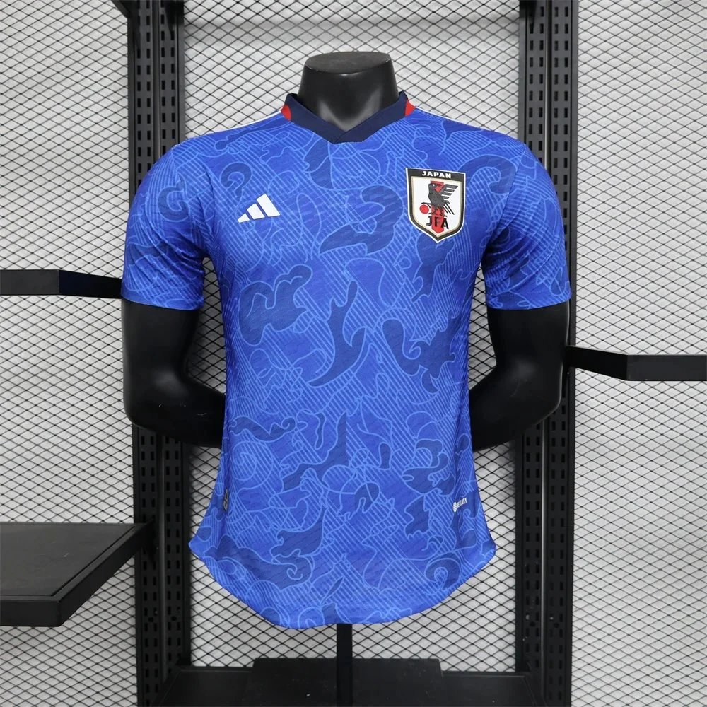 Adidas Italy National Team 2024 Away Jersey White/Blue Marble Print Sports T-Shirt - 13