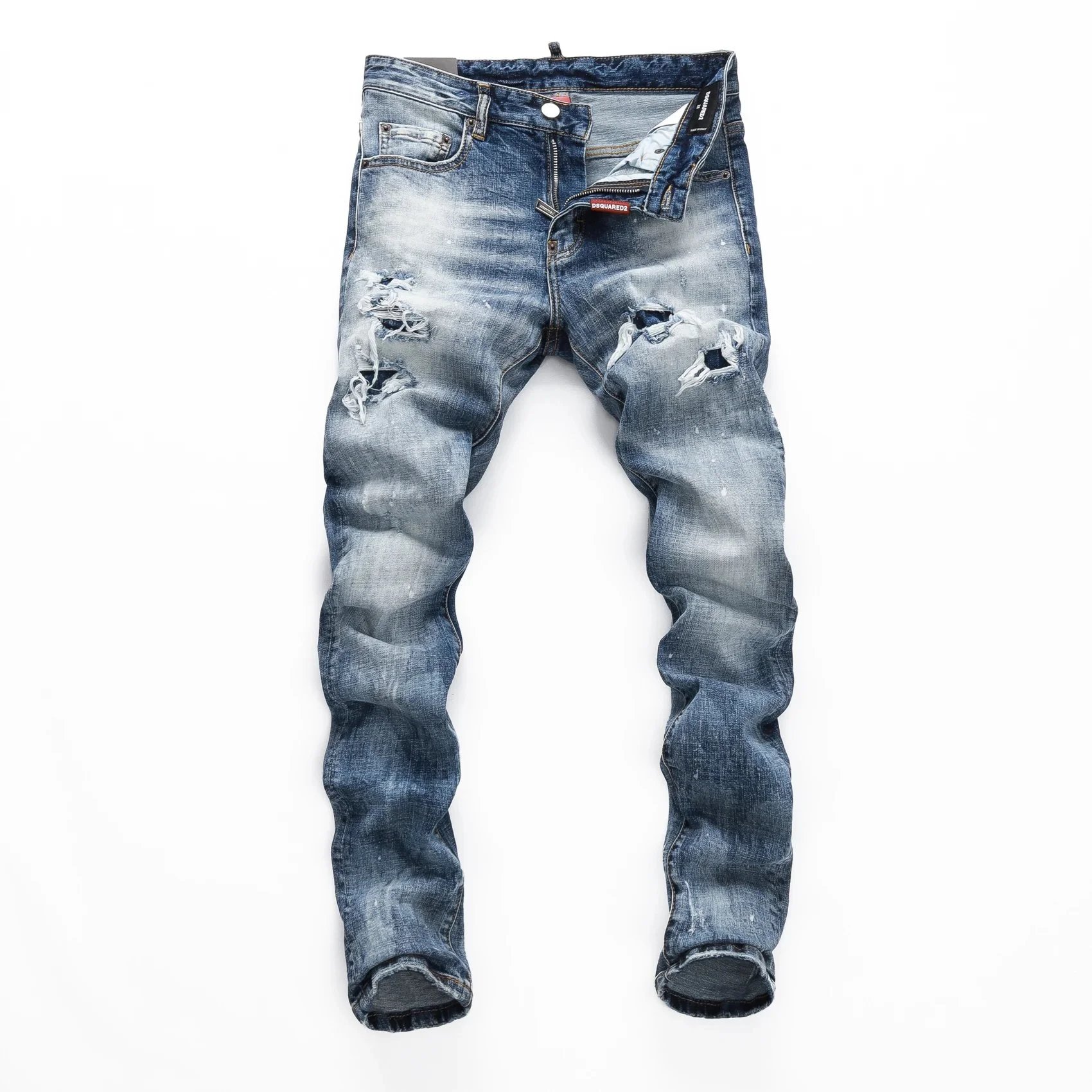 DSQUARED2 Distressed Denim Jea