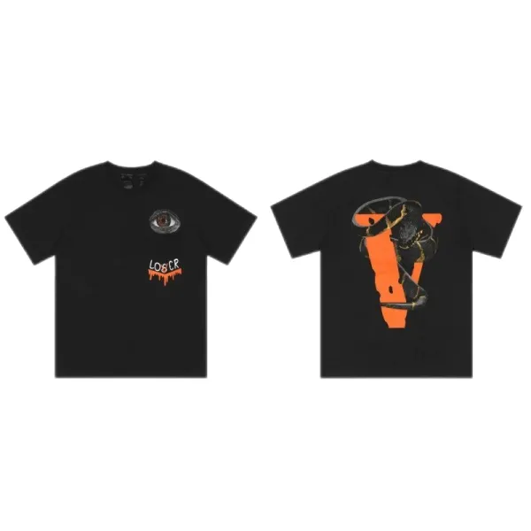 Off-White Friends Plaid Print Black T-Shirt - 21