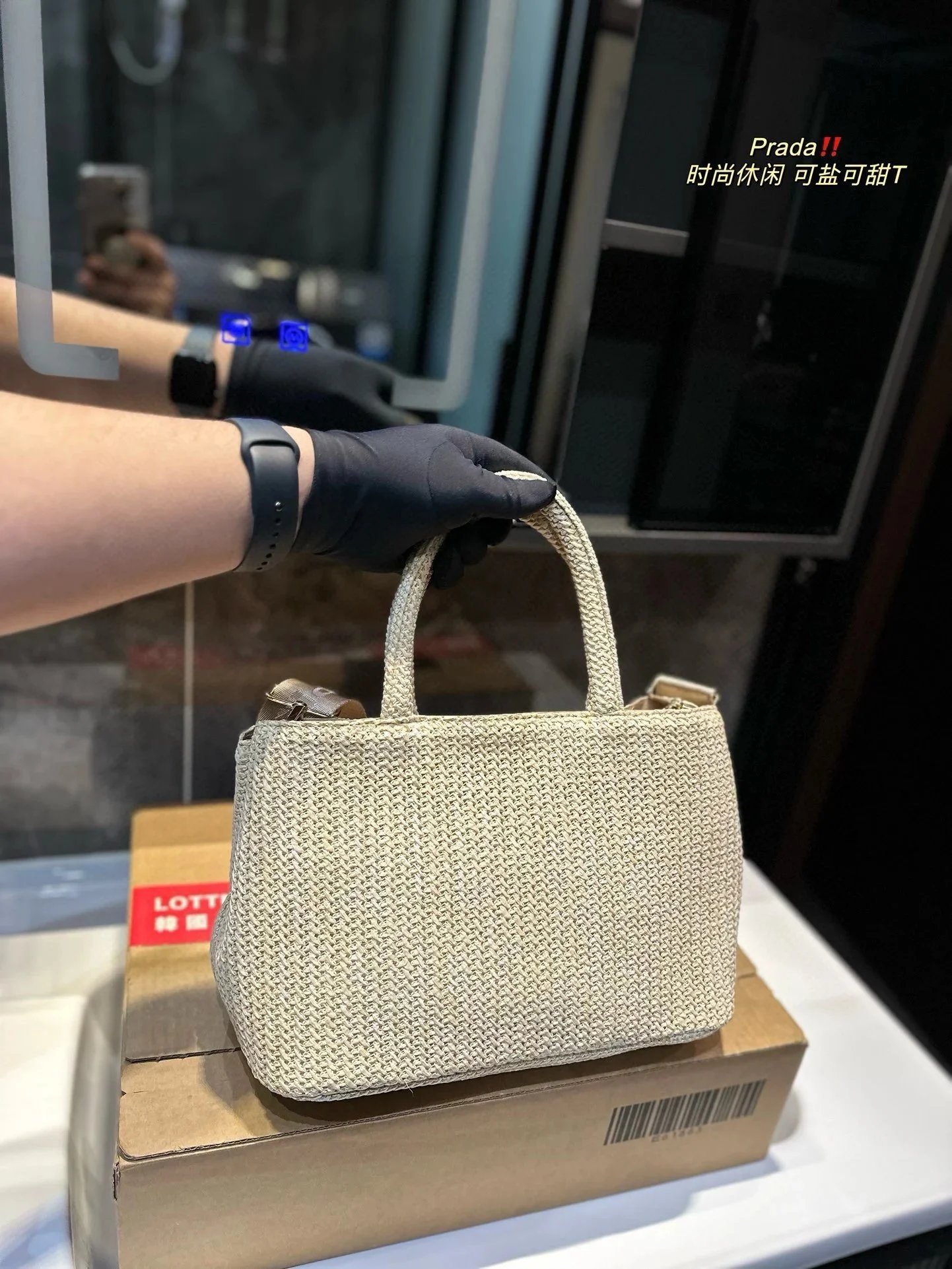 Prada Hobo Bag Tan Leather Shoulder Bag - 4