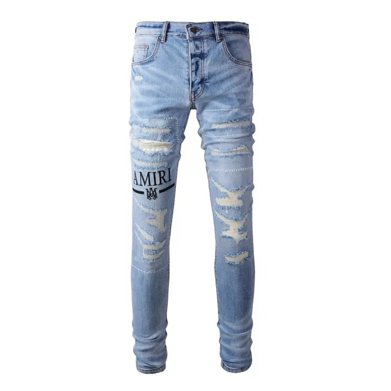 Gallery Dept. Patchwork Distressed Black Jeans - 24