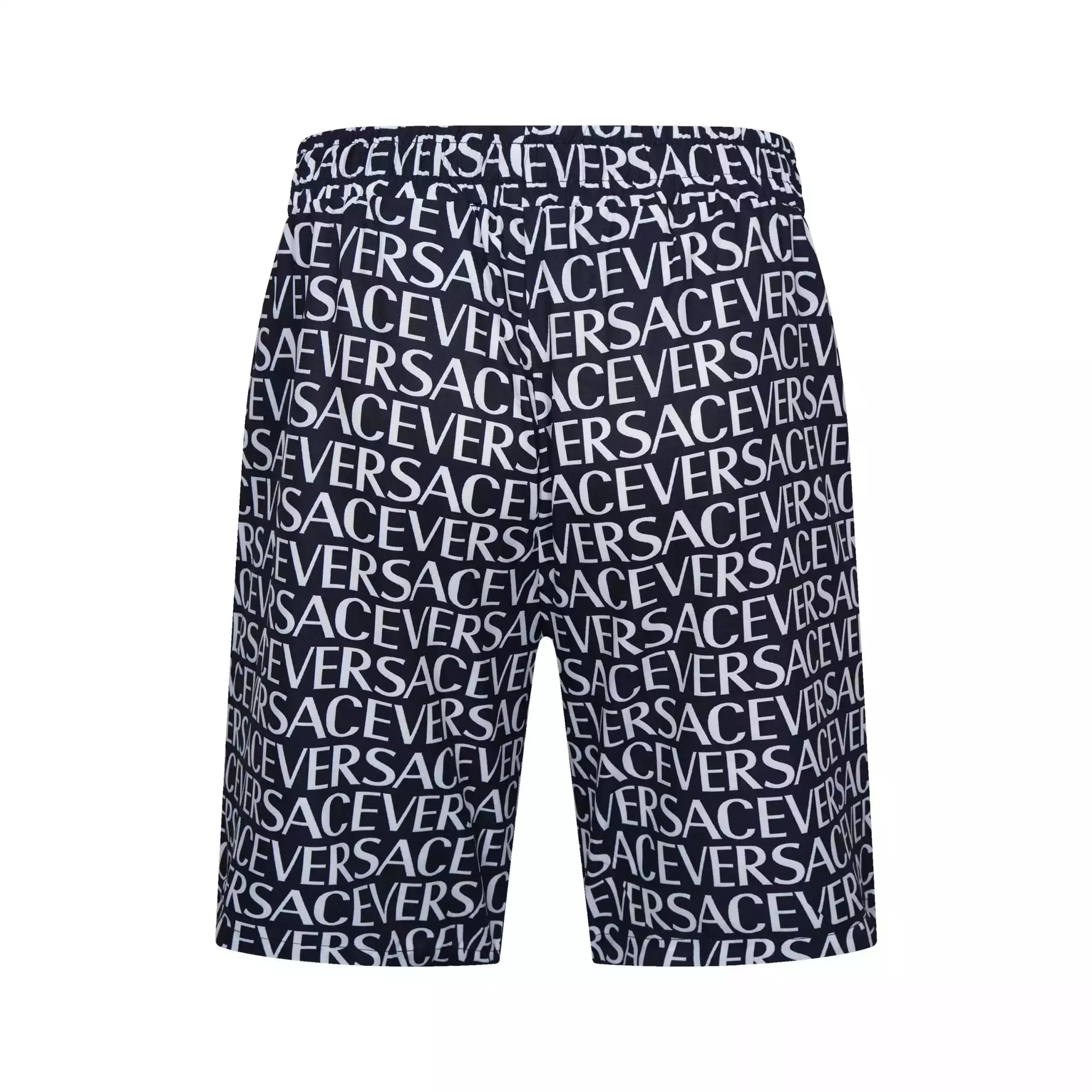 Versace Medusa Print Short-Sleeve Shirt and Shorts Set Multicolor - 13