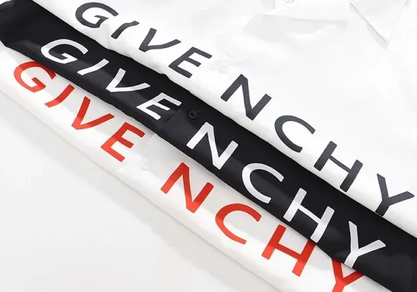 Givenchy Logo Print Short-Sleeve Shirt White - 16