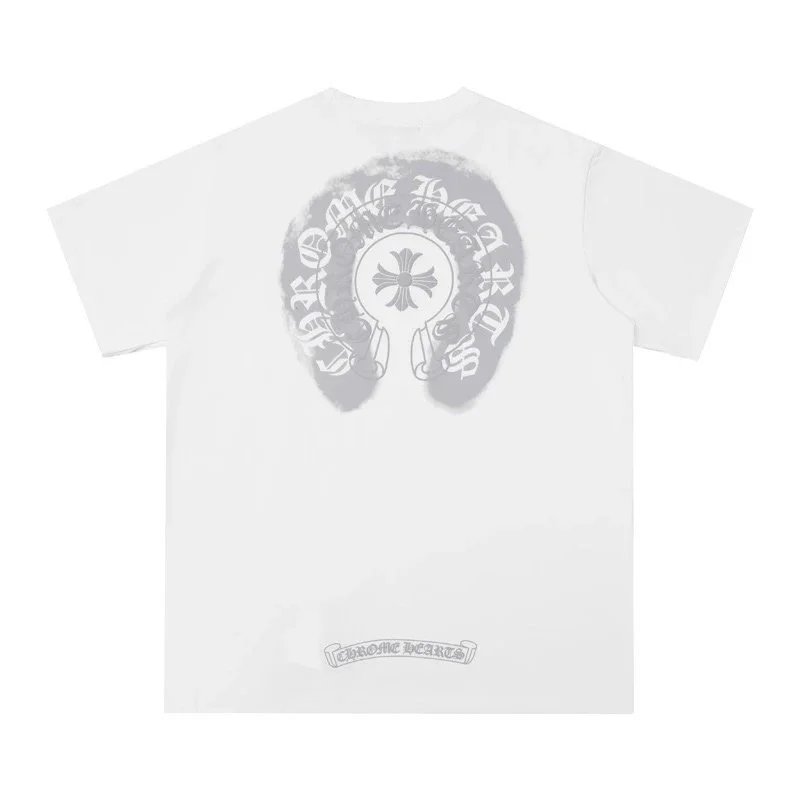 Chrome Hearts Hollywood White Graphic T-Shirt - 14