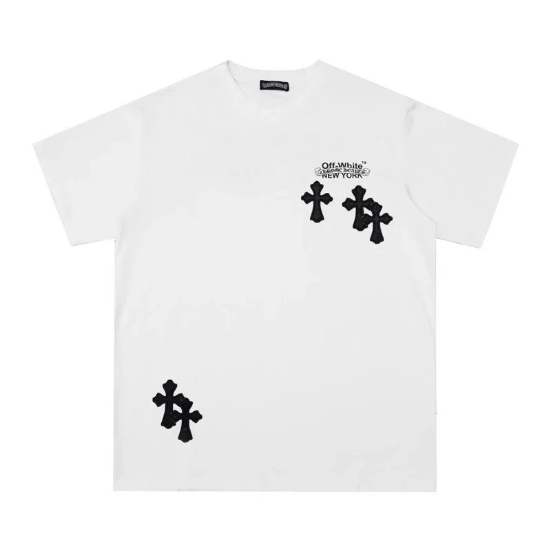 Chrome Hearts Hollywood White Graphic T-Shirt - 13