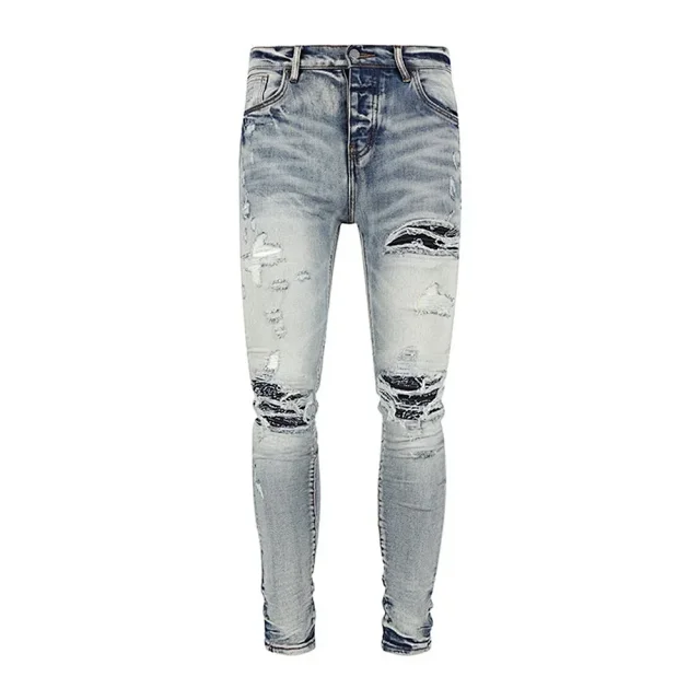 Unbranded Jeans Distressed Skinny product detail image 40