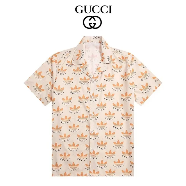 Gucci Shirts Printed Button-Up Shirt product detail image 41