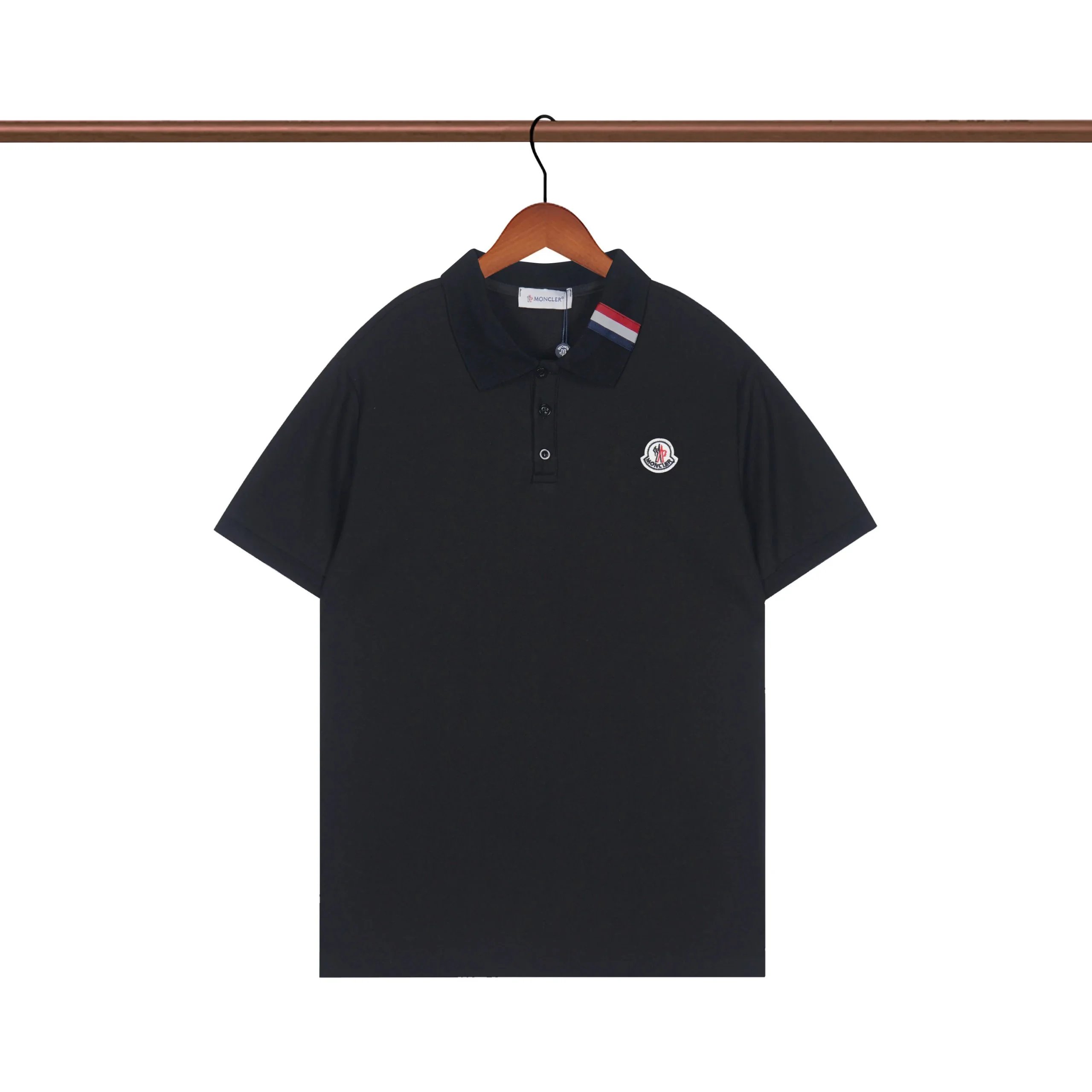 Moncler Logo Polo White Polo Polo Shirt - 21