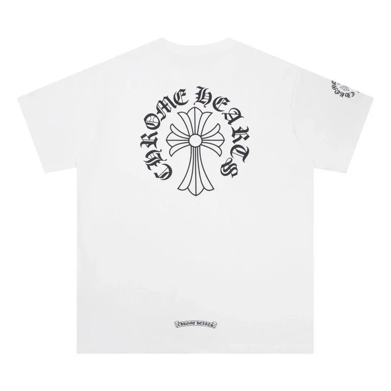 Chrome Hearts Hollywood White Graphic T-Shirt - 3