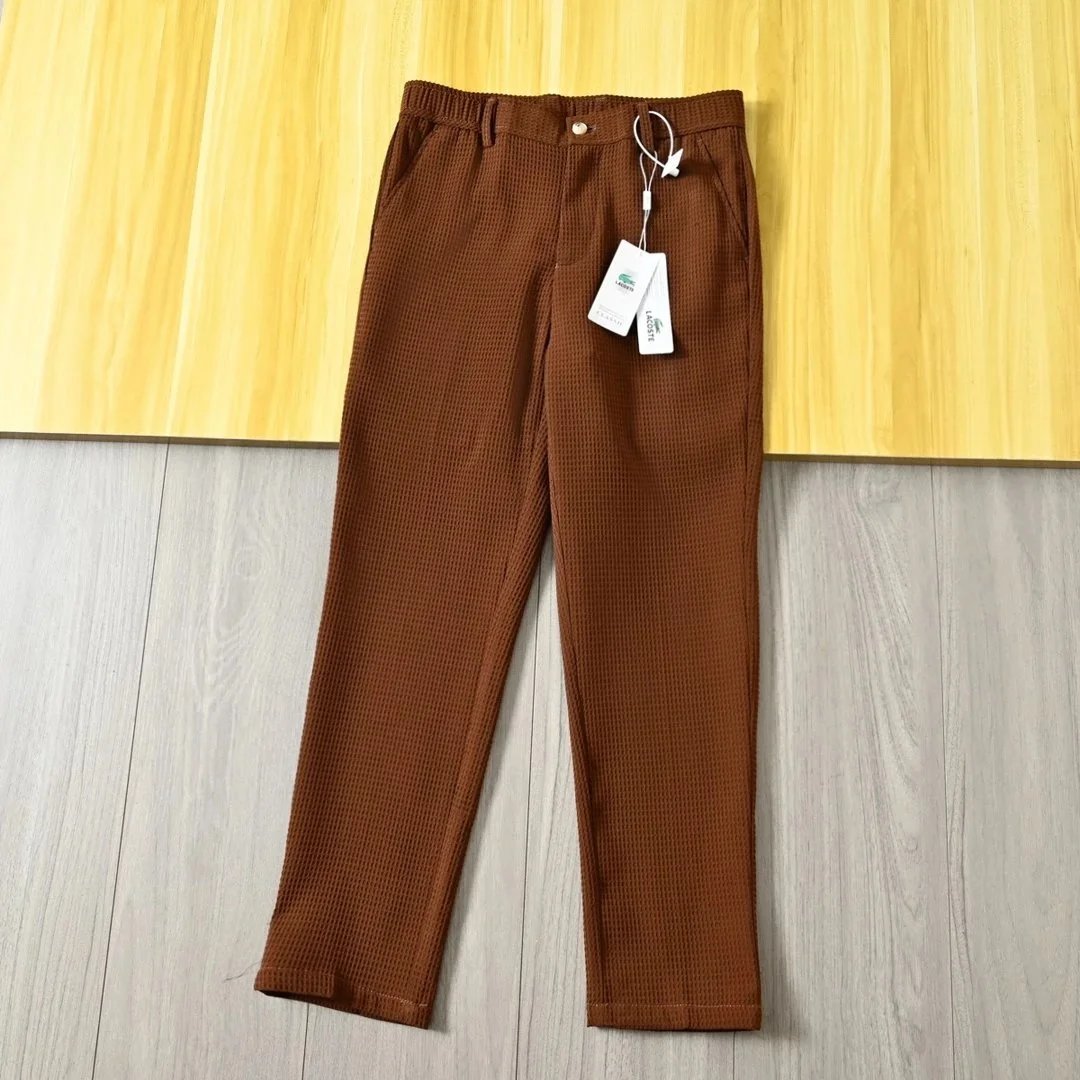 Lacoste Waffle Knit Jogger Pants White - 16