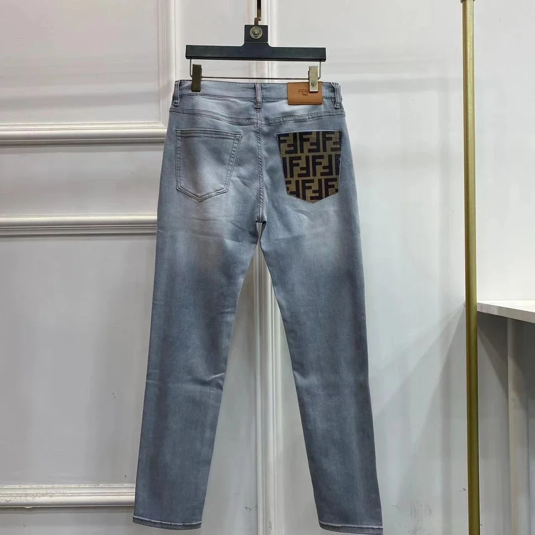 Fendi Straight-Leg Jeans