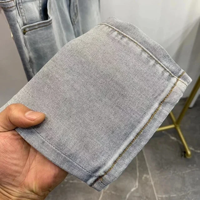 Fendi Jeans Straight-Leg with Roma Graphic Back Pocket product detail image 6