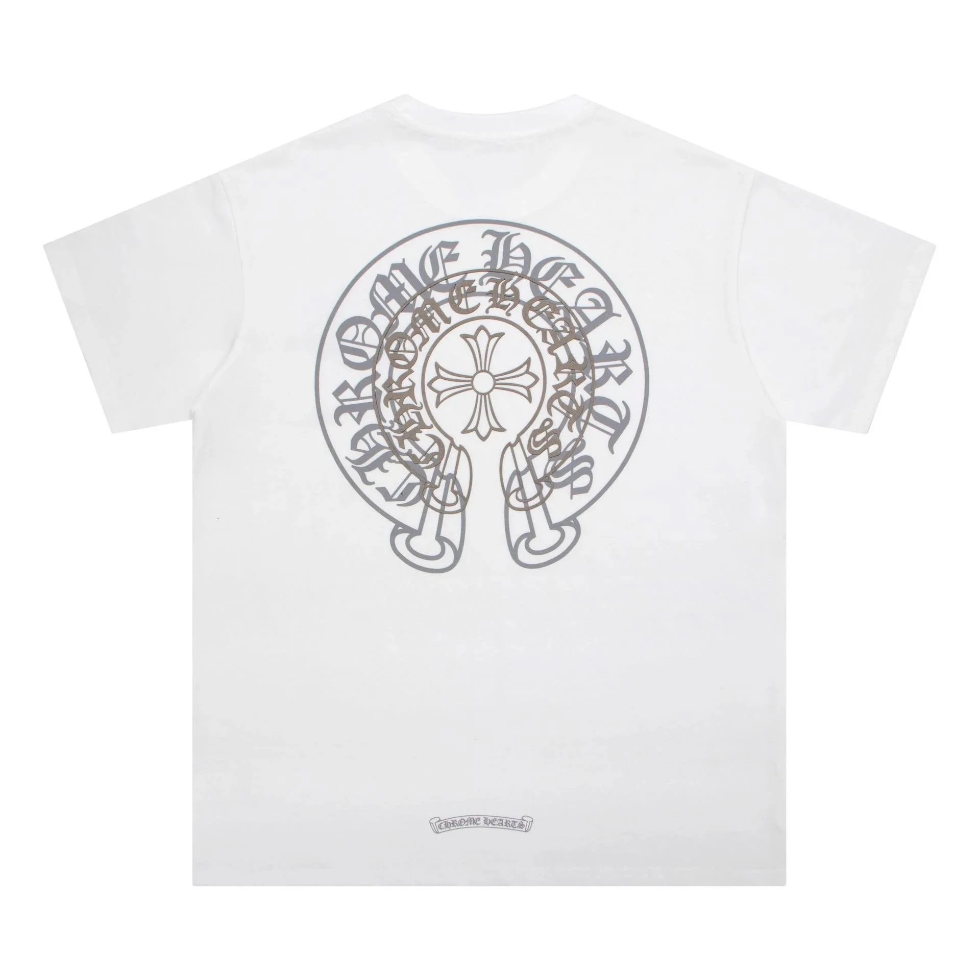 Chrome Hearts Hollywood White Graphic T-Shirt - 11