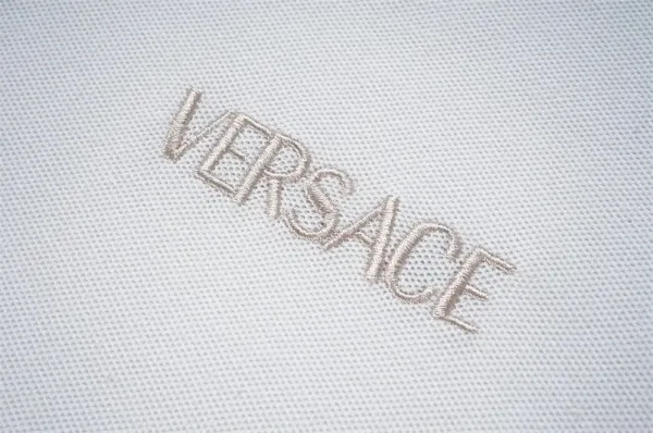 Versace Jeans Couture Shield Embroidered Polo Black Polo Shirt - 7