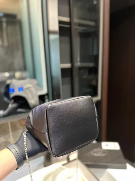 Prada Re-Nylon Mini Shoulder Bag Black - 5