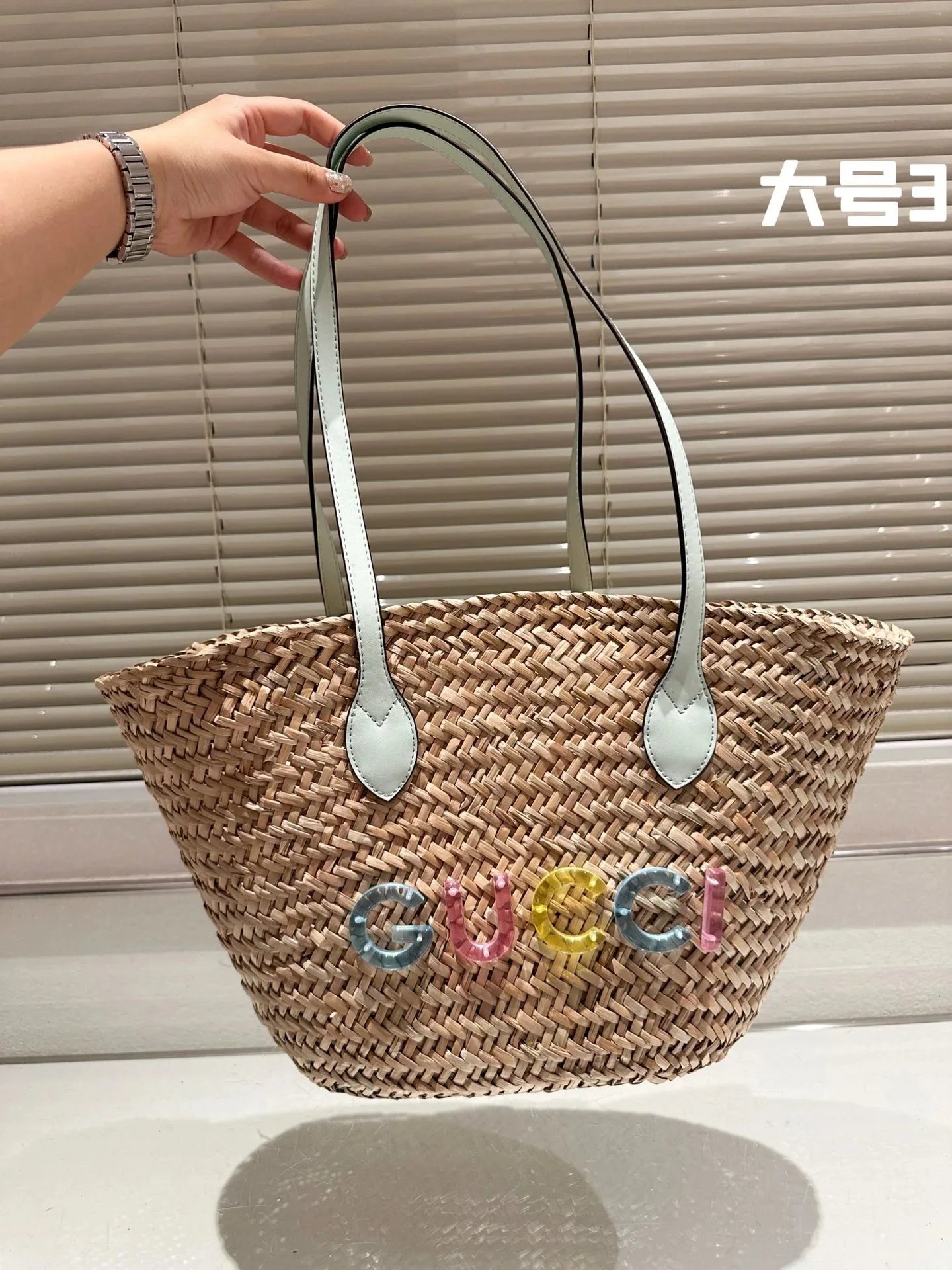 Gucci Hobo Bucket Bag Beige Brown GG Monogram with Web Stripe Shoulder Bag - 15