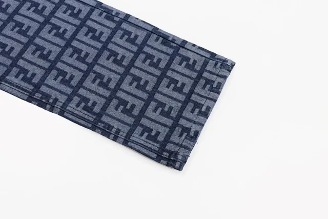 Fendi Jeans FF monogram straight-leg product detail image 11