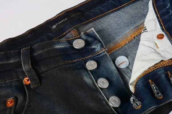 Purple Brand Holographic Denim Jeans - 6