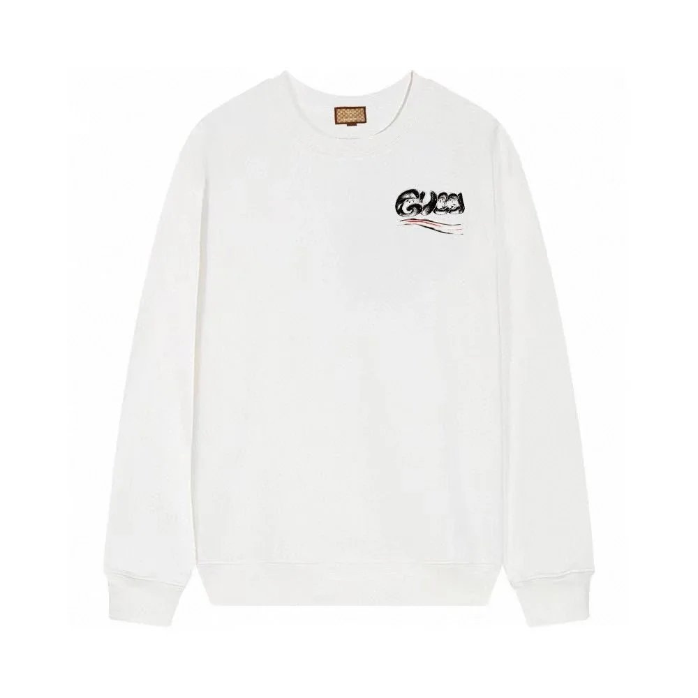 Gucci Dans Le Vert Graphic Print White Hoodie - 17